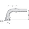 Raccord ALFAGOMMA DKRH322090