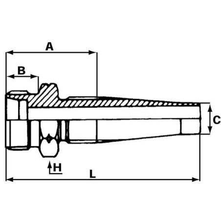 Raccord à visser UNIVERSEL R0810