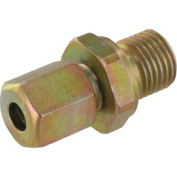 Raccord à visser mâle droit UNIVERSEL CLGEV6L60R14