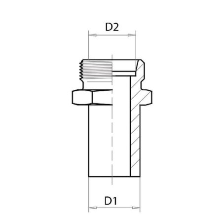 Raccord de réduction VOSS REDV1512L