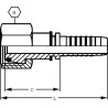 Raccord ALFAGOMMA PGLO514