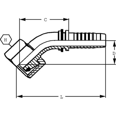 Raccord UNIVERSEL PGSO51645