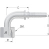 Raccord ALFAGOMMA PGL61490
