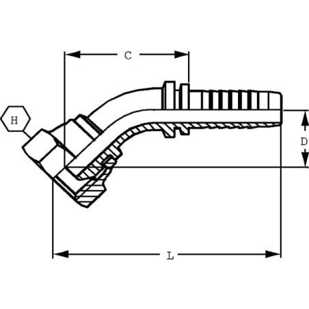 Raccord UNIVERSEL PGL61645