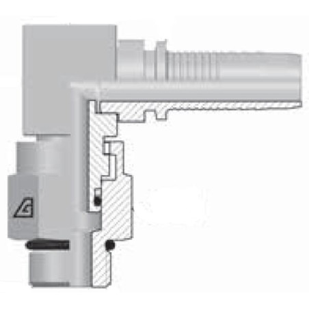 Raccord ALFAGOMMA PAC131490