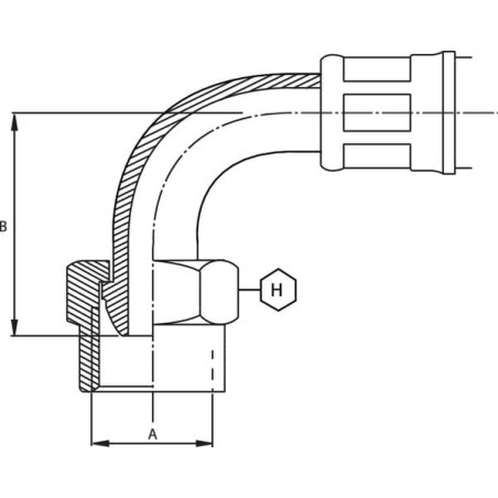 Raccord UNIVERSEL LG101690