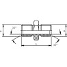Raccord UNIVERSEL ANMM2222