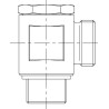 Raccord VOSS RSWS10LR38WD
