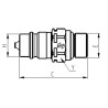 Raccord rapide FASTER CNV165362M