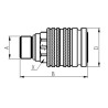 Raccord rapide FASTER CPV1234GASF