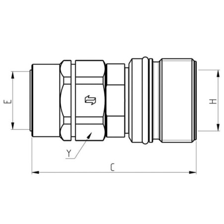 Raccord rapide FASTER CVV123302FV