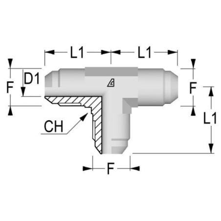 Raccord ALFAGOMMA T12