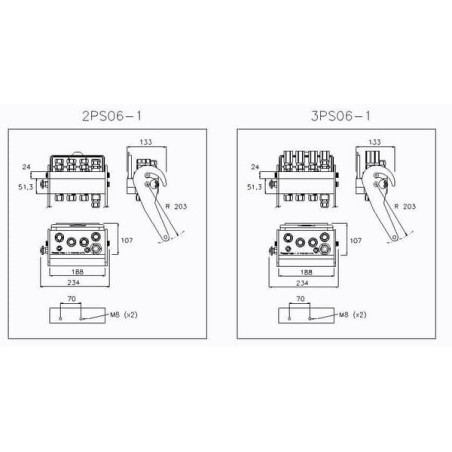 Raccord FASTER 2PS06A4CMC