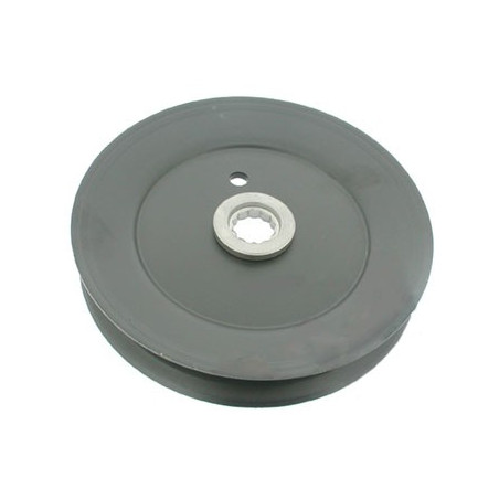 POULIE DE PALIER Ad. MTD 7560980 à alésage dentelé Ø 145 mm 12 cannelures