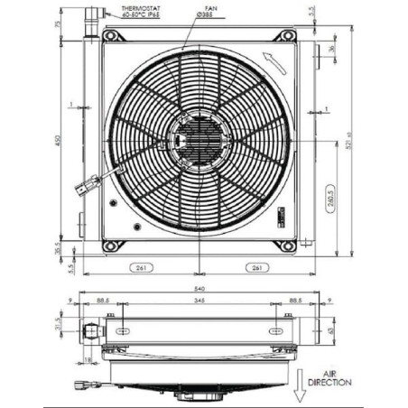 Radiateur BATTIONI PAGANI 1502C12