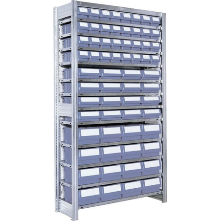 Rayonnage départ 64 bacs 30cm BITO SKR1G