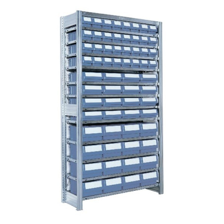 Rayonnage départ 64 bacs 40cm BITO SKR2G