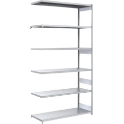 Rayonnage suivant 250x100x50cm BITO FLT2551A