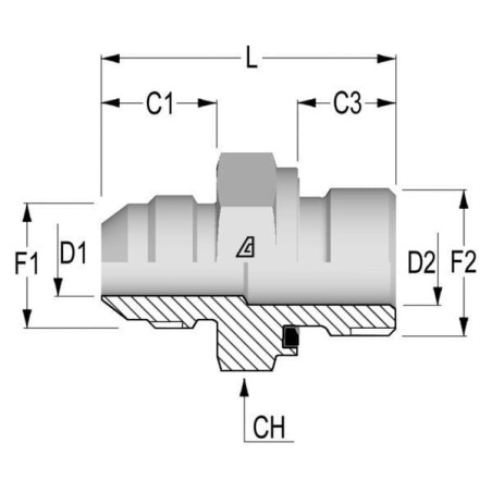 Réducteur ALFAGOMMA RIB0702WD