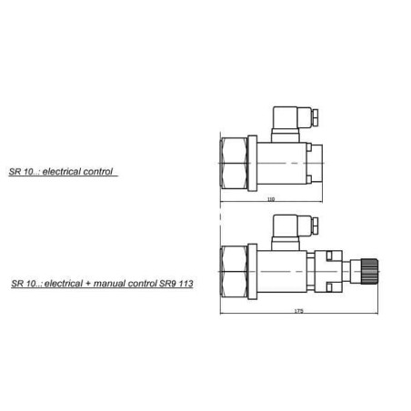 Régulateur TILL HYDRAULIK SR102020012