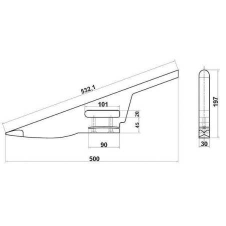 Releveur d'épis UNIVERSEL RLP283KR
