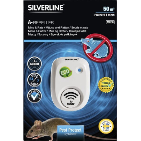Répulsif à ultrasons SILVERLINE SILMR25301
