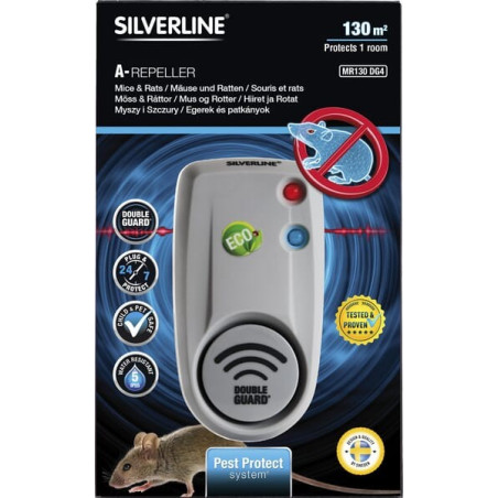 Répulsif à ultrasons SILVERLINE SILMR25308