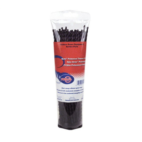 Tube 125 fils nylon hélicoïdal copolymère VORTEX  - 2.40mm x 20cm - Qualité professionnelle - Fabrication américaine