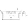 Ressort ADR 914M30017RM
