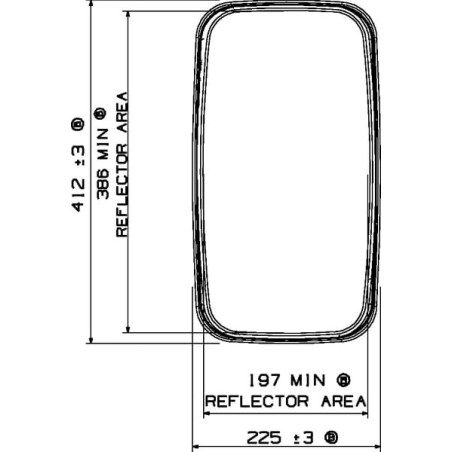 Rétroviseur BRITAX 7106000A