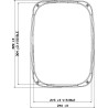Rétroviseur BRITAX 7133600AM