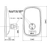 Rétroviseur BRITAX 7182320A