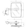 Rétroviseur SMAT NORD CA6732000