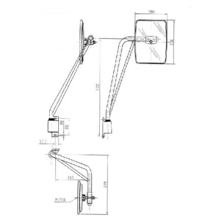 Rétroviseur SMAT NORD CA6733000
