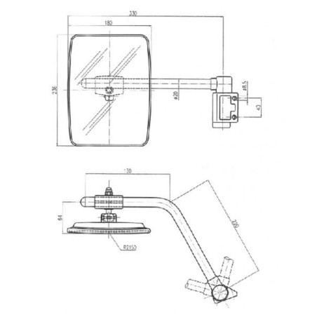 Rétroviseur SMAT NORD CA6494001