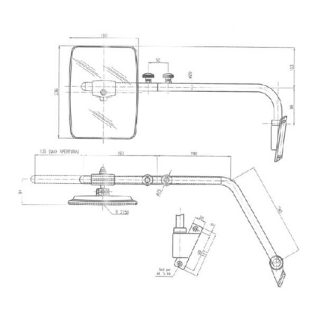 Rétroviseur SMAT NORD CA6477001