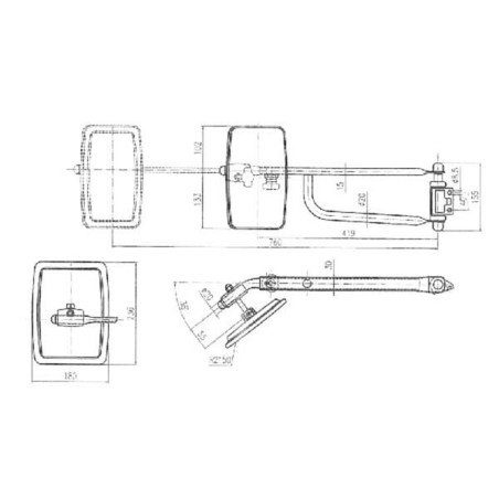 Rétroviseur SMAT NORD CA6102001
