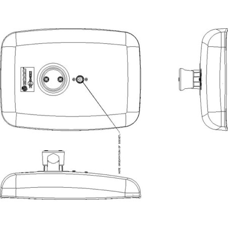 Rétroviseur chauffant 24V BRITAX 7132532AM