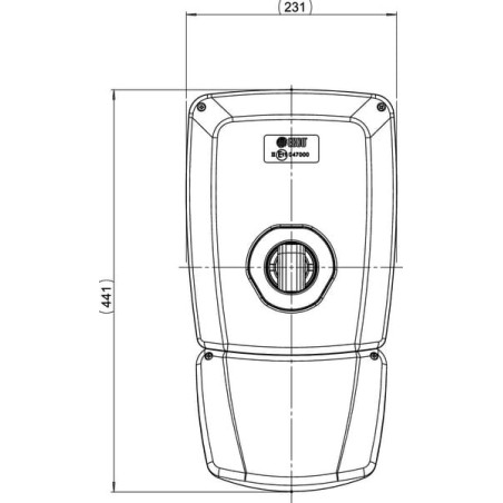 Rétroviseur BRITAX 7135050AM