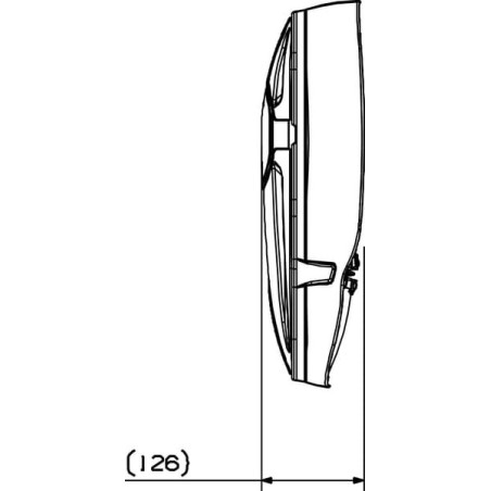 Rétroviseur BRITAX 7135013AM