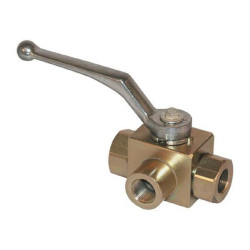 Robinet a 3 voies 3-8 PISTER KH3KSR06