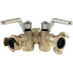 Robinet double LÜDECKE DHG10