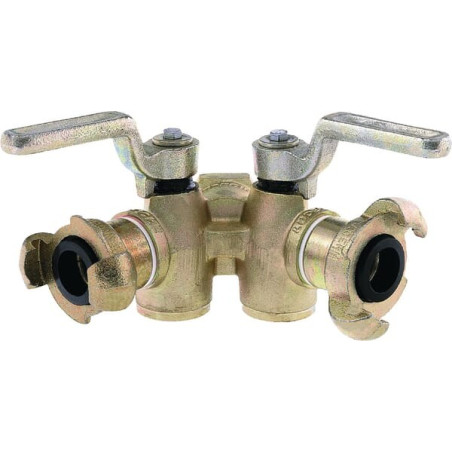 Robinet double LÜDECKE DHG10