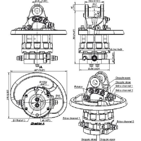 Rotateur BALTROTORS GRS10