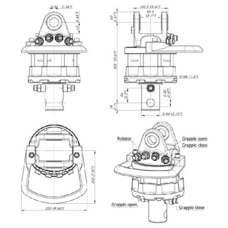 Rotateur BALTROTORS GR6069