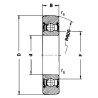 Roulement NSK LB62052RSR