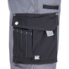 Salopette grise-noire taille S UNIVERSEL KW103024090080