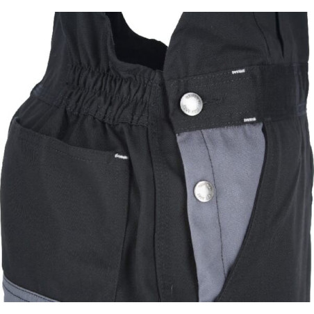 Salopette grise-noire taille L UNIVERSEL KW103030089092