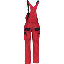Salopette rouge-bleu marine taille XL UNIVERSEL KW103030080098