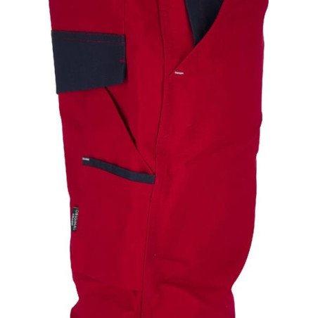 Salopette rouge-bleu marine taille XL UNIVERSEL KW103030080098